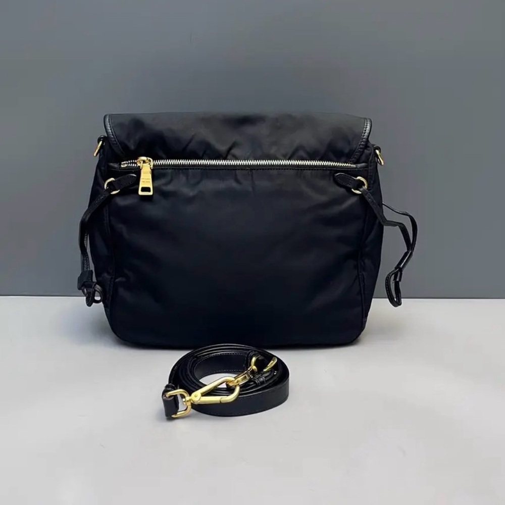 PRADA Nylon Flap Shoulder Crossbody Bag - Picture 2 of 6